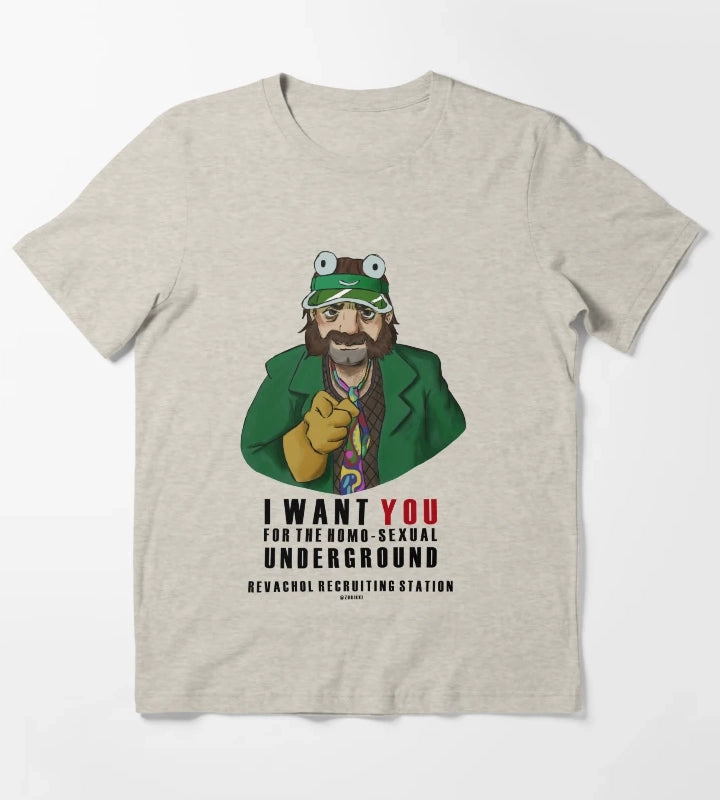 Disco recruitment T-Shirt Cream