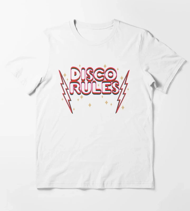 Disco rules T-Shirt White