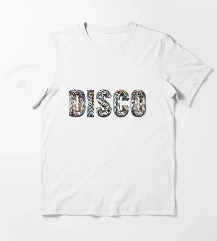 Discoball Disco T-Shirt White