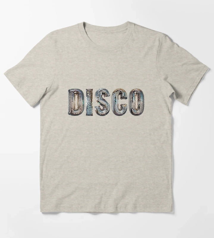 Discoball Disco T-Shirt Cream