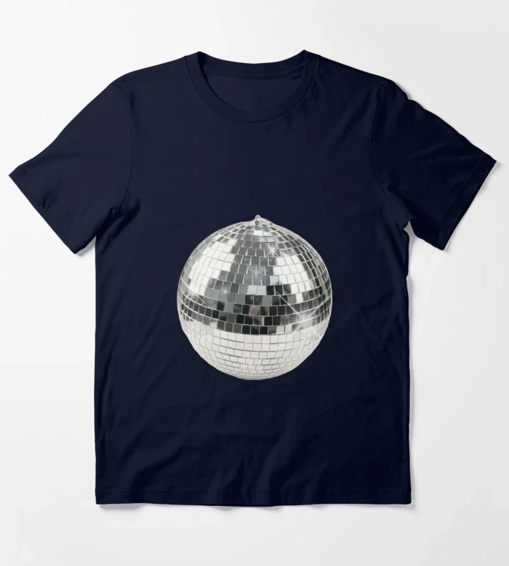 Discoball T-Shirt Navy