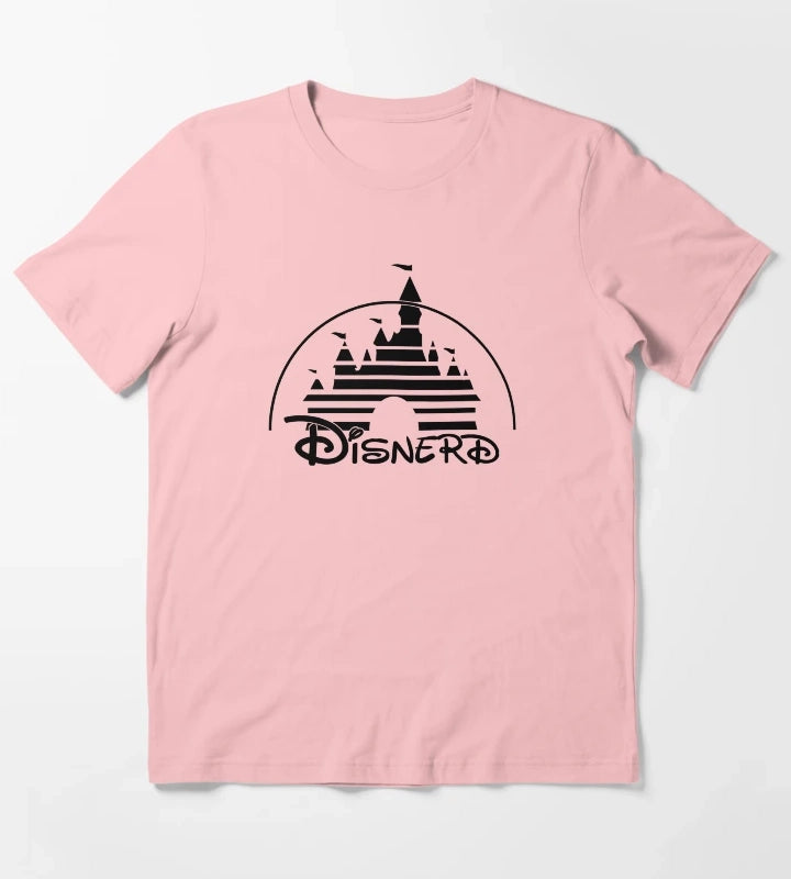 Disnerd Black T-Shirt Dark Grey
