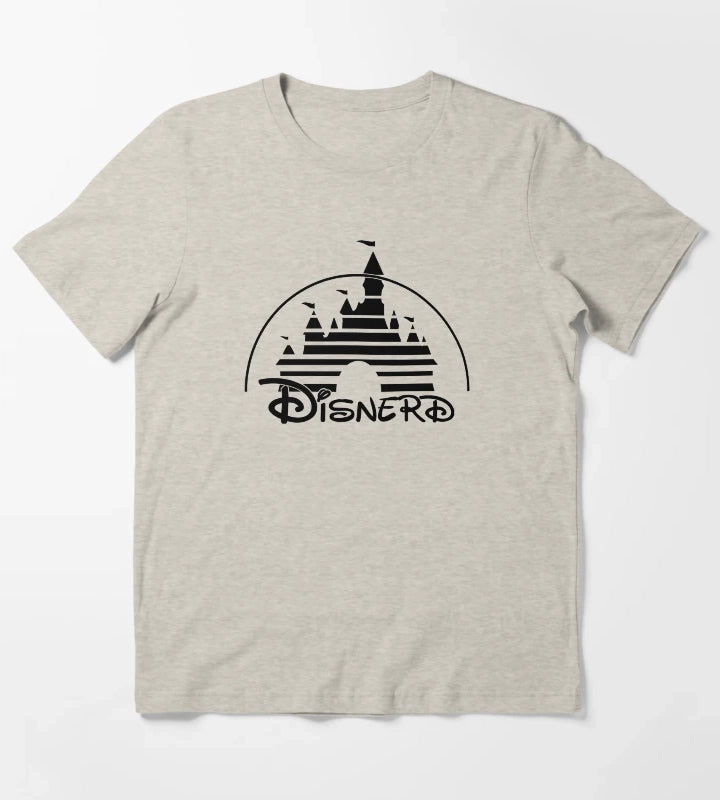 Disnerd Black T-Shirt Cream