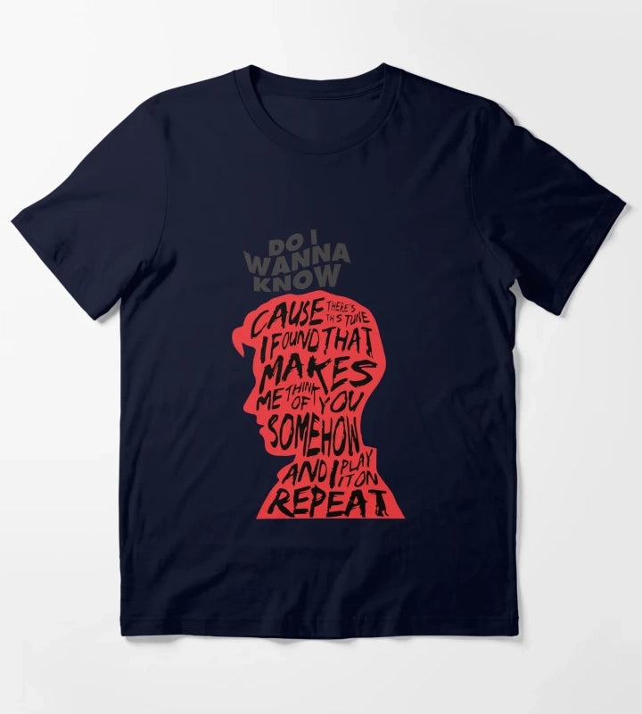 Do I Wanna Know T-Shirt Navy