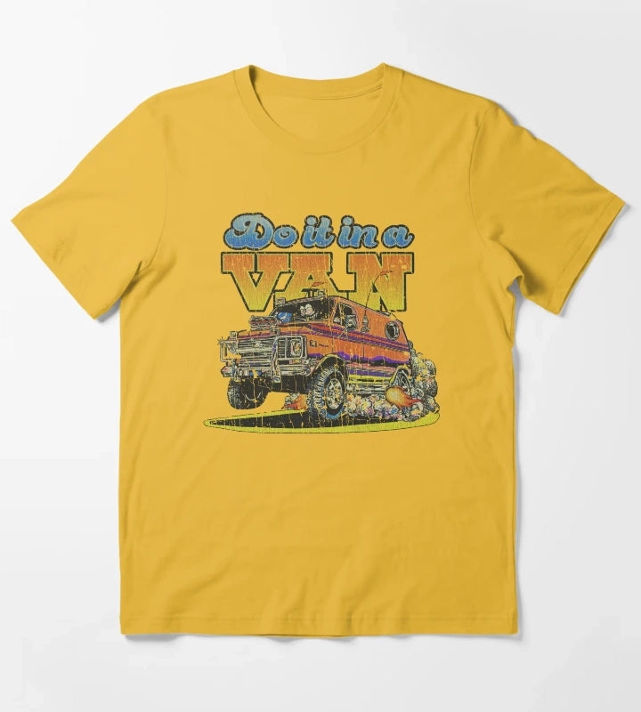 Do It In A Van Bowtie Edition 1975 T-Shirt Yellow