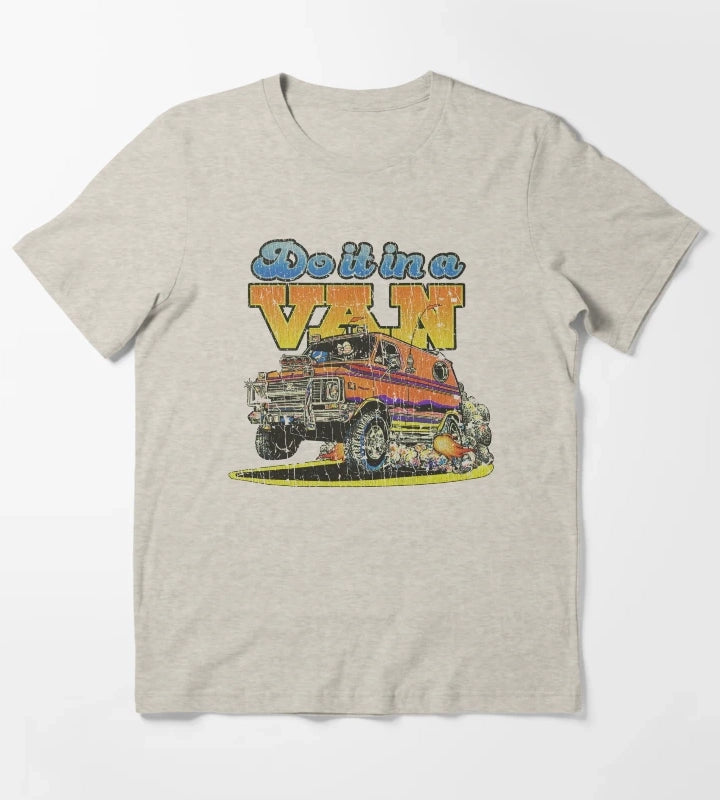 Do It In A Van Bowtie Edition 1975 T-Shirt Cream