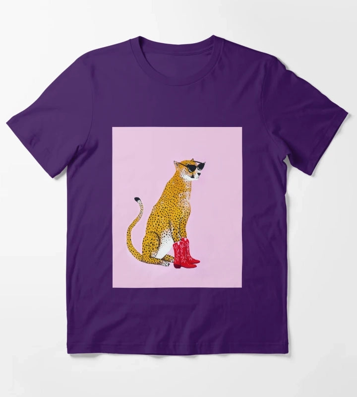 Do you Cheetah T-Shirt Purple