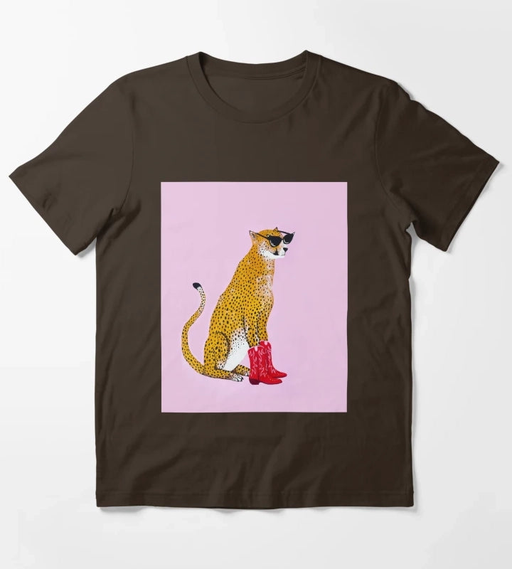 Do you Cheetah T-Shirt Brown