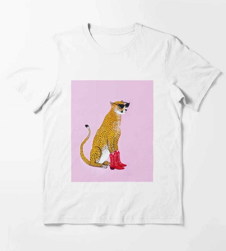 Do you Cheetah T-Shirt White