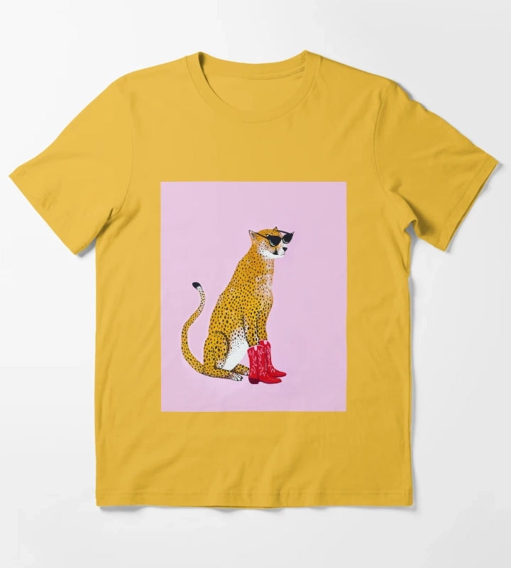 Do you Cheetah T-Shirt Yellow