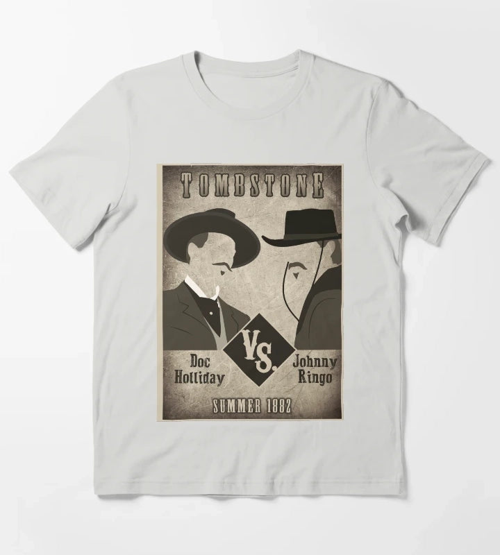 Doc vs Ringo T-Shirt Light Grey