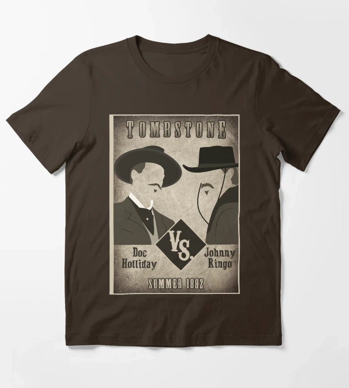 Doc vs Ringo T-Shirt Brown