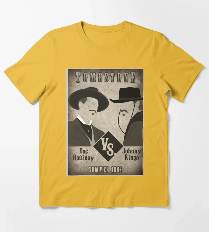 Doc vs Ringo T-Shirt Yellow
