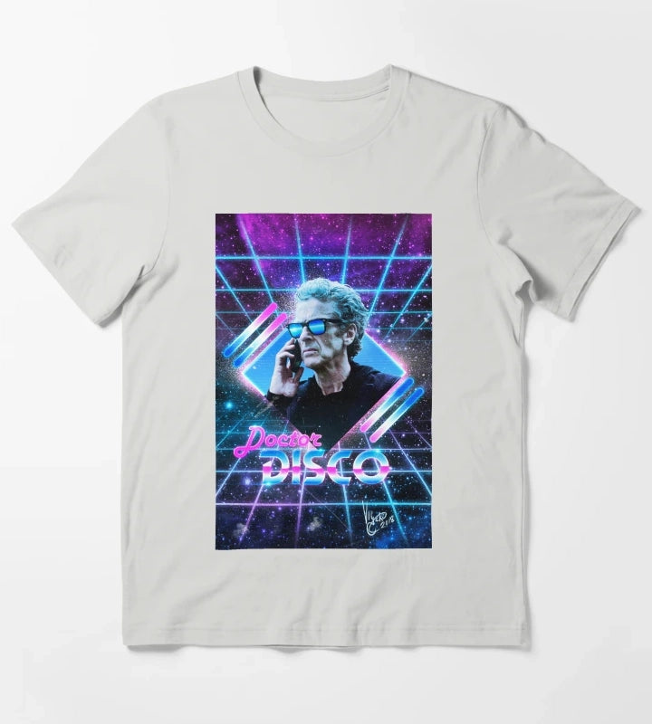 Doctor DISCO T-Shirt Light Grey