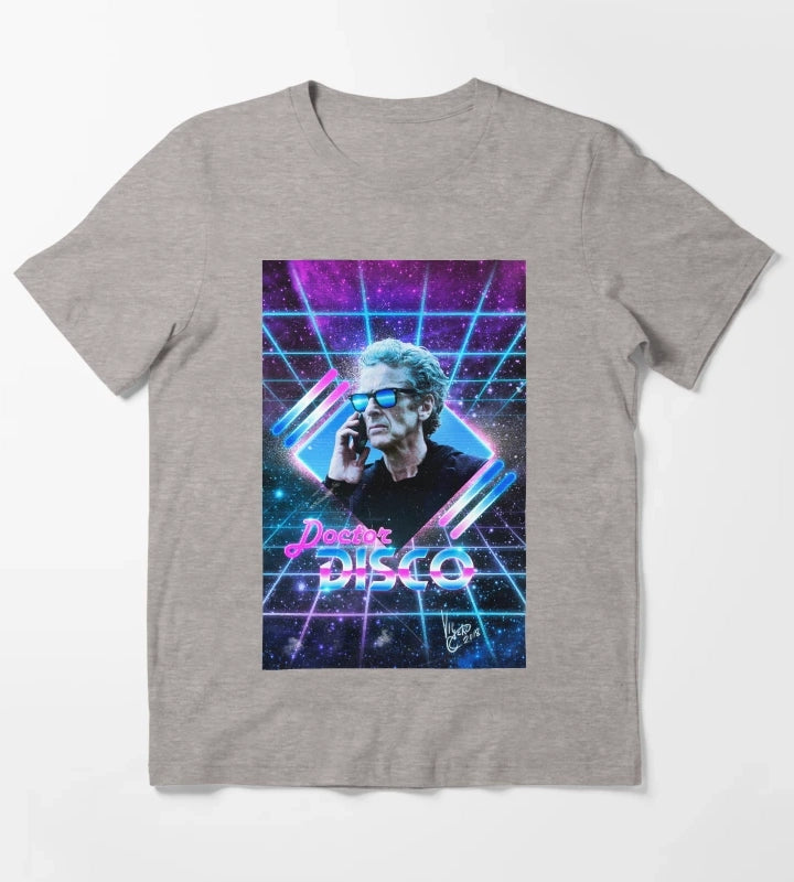 Doctor DISCO T-Shirt Heather Grey