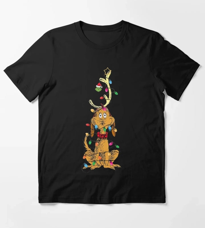 Dog Christmas Light T-Shirt
