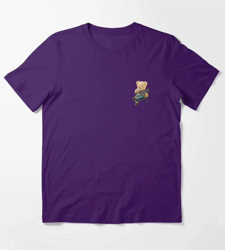 Doing The Bear Minimum T-Shirt Purple