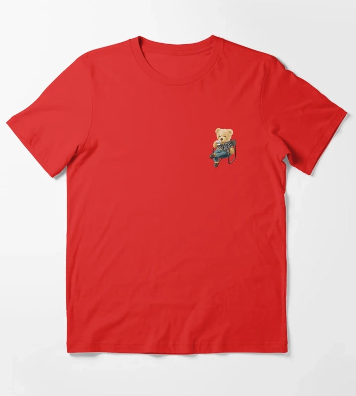 Doing The Bear Minimum T-Shirt Red