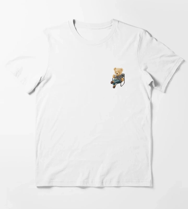 Doing The Bear Minimum T-Shirt White