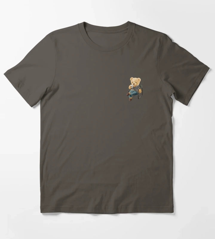 Doing The Bear Minimum T-Shirt Dark Grey