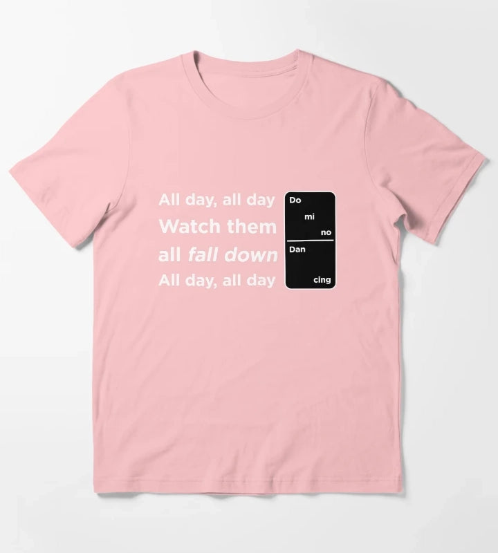 Domino Dancing Pet Shop Boys T-Shirt Dark Grey