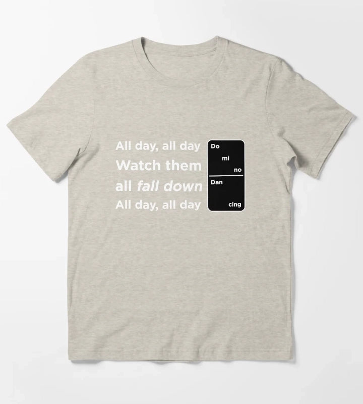Domino Dancing Pet Shop Boys T-Shirt Cream