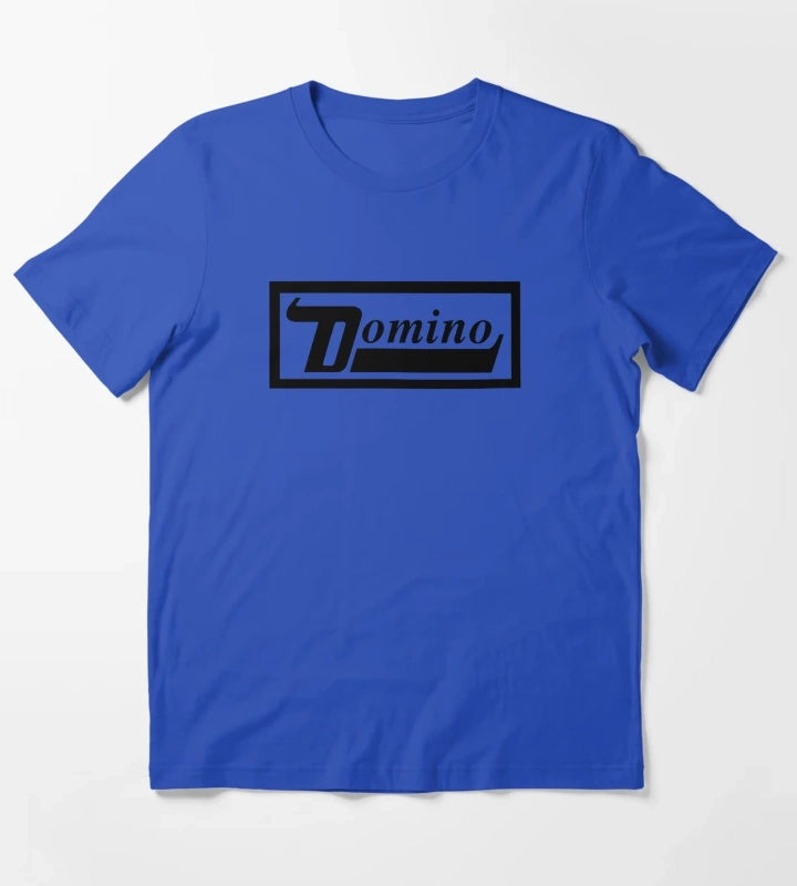Domino is a British independent record label based in London T-Shirt Blue