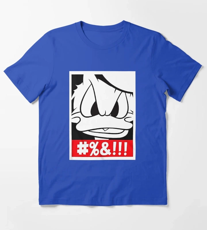 Donald Duck Big Face Box T-Shirt Blue
