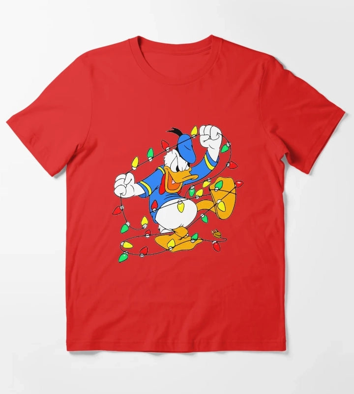 Donald Duck Party T-Shirt Red