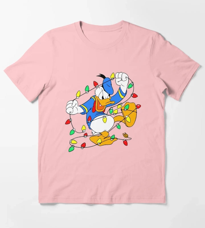 Donald Duck Party T-Shirt Dark Grey