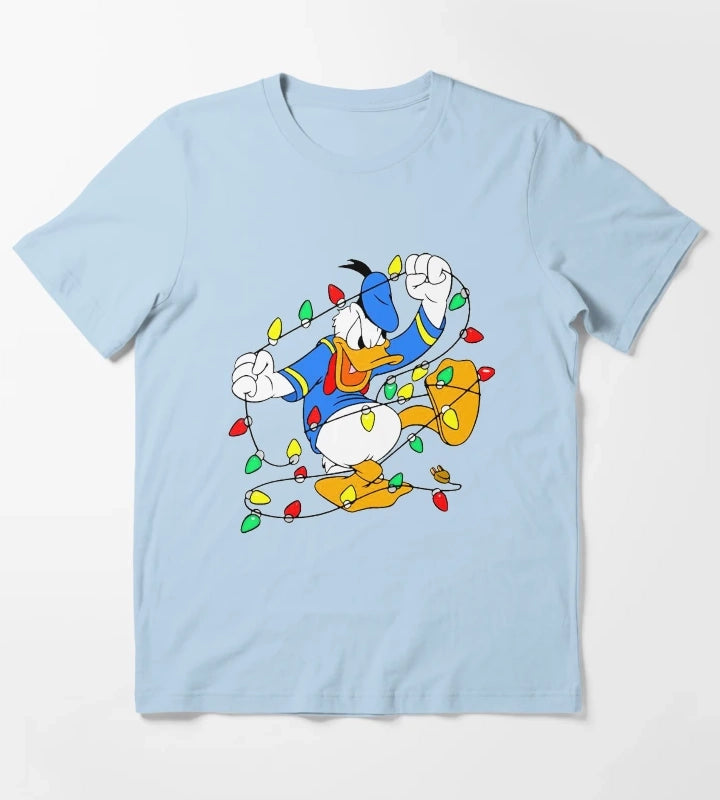 Donald Duck Party T-Shirt Sky Blue
