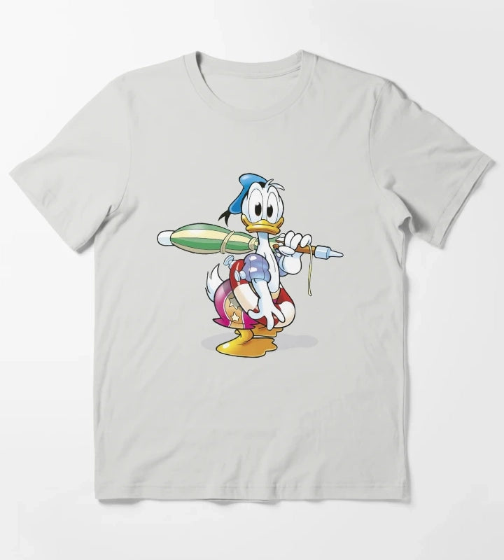 Donald Duck Summer T-Shirt Light Grey