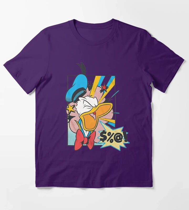 Donald Duck Vintage 90s T-Shirt Purple