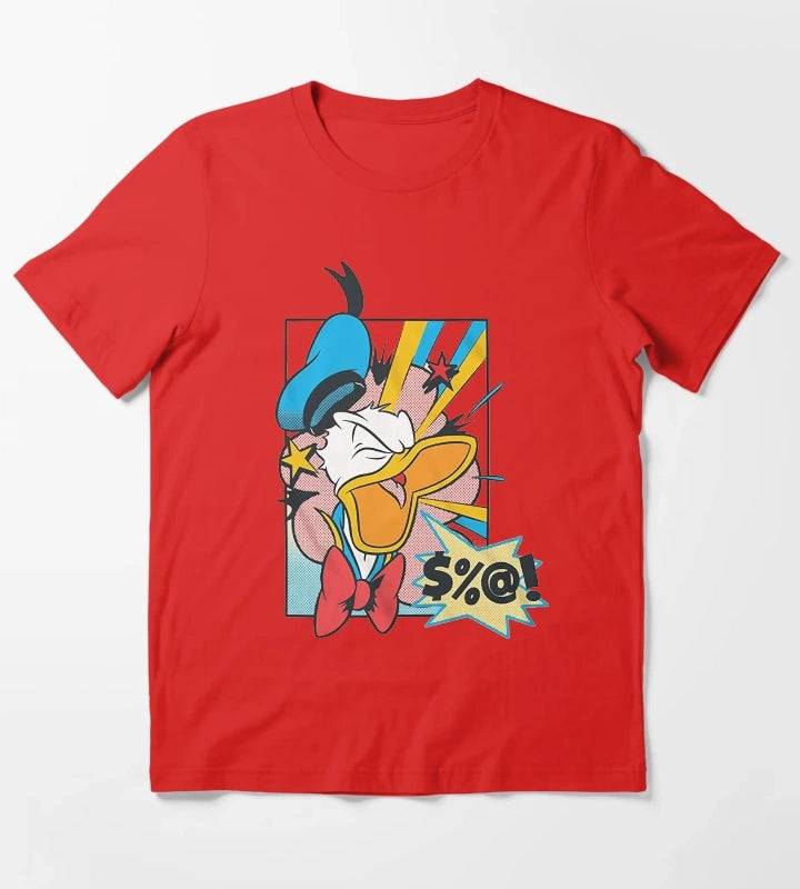 Donald Duck Vintage 90s T-Shirt Red