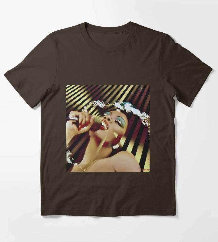 Donna Disco T-Shirt Brown