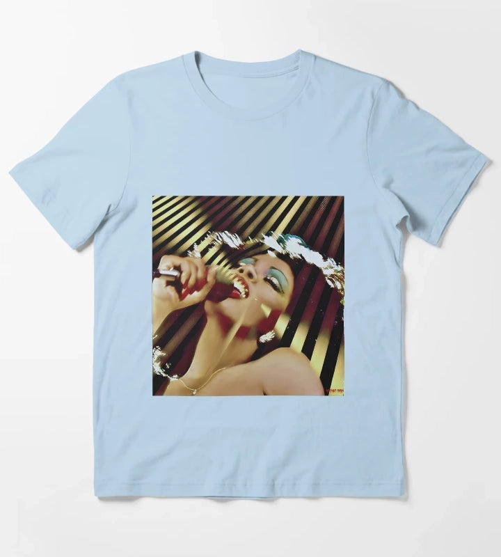 Donna Disco T-Shirt Sky Blue
