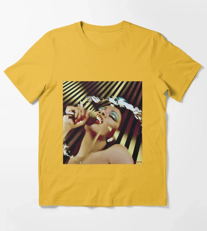 Donna Disco T-Shirt Yellow