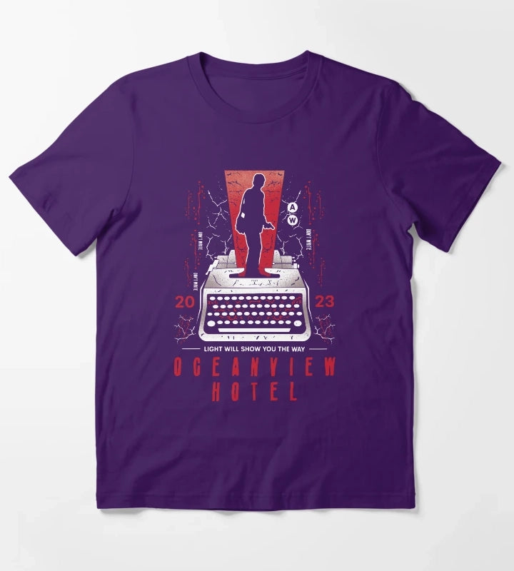 Dont Write T-Shirt Purple