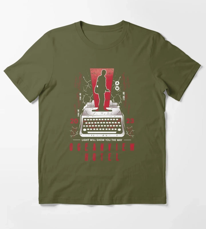 Dont Write T-Shirt Olive Green