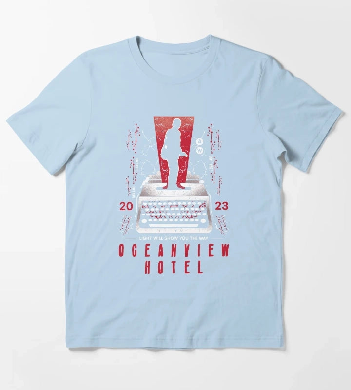 Dont Write T-Shirt Sky Blue