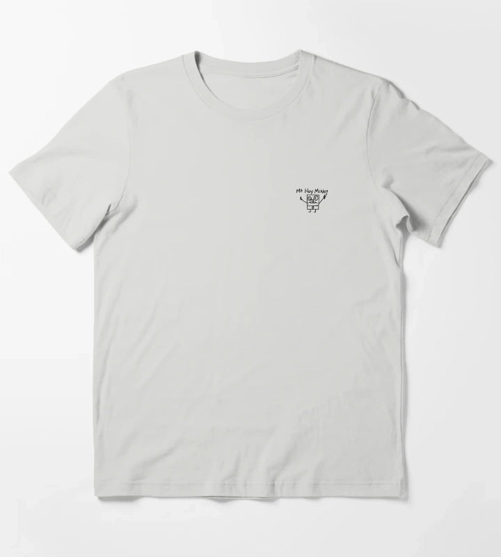 Doodle bob evil pants T-Shirt Light Grey