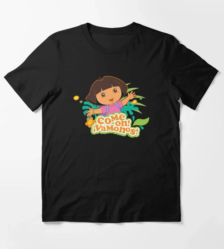 Dora the Explorer Come On Vamanos Dora Tropical Portrait T-Shirt
