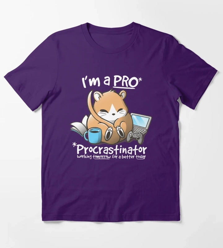 Dormouse is a pro T-Shirt Purple