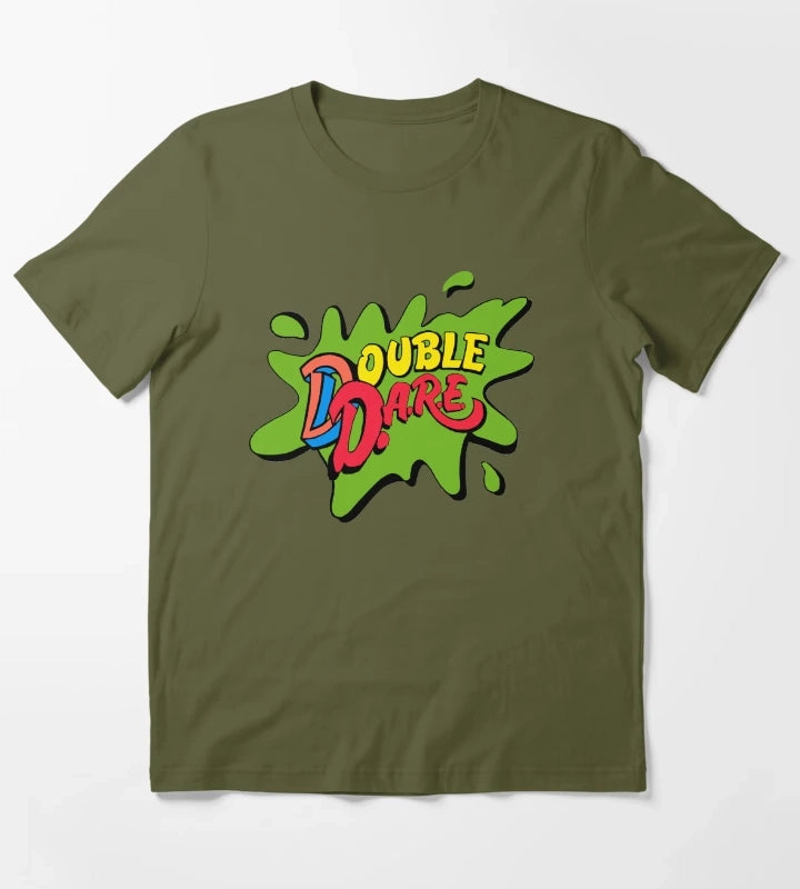 Double DARE T-Shirt Olive Green