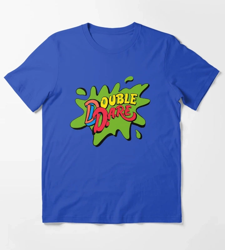 Double DARE T-Shirt Blue
