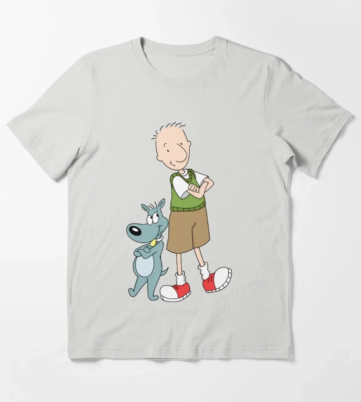 Doug Porkchop T-Shirt Light Grey