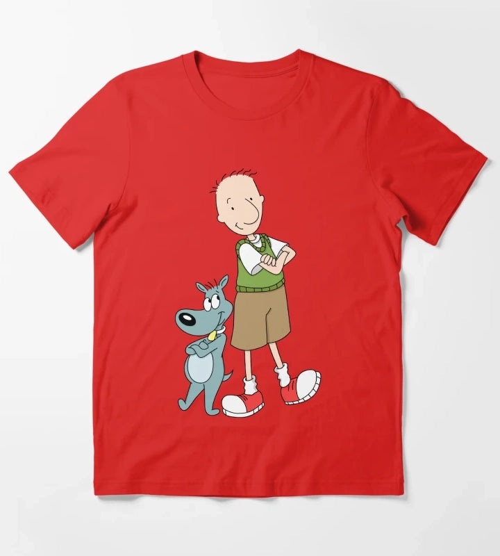 Doug Porkchop T-Shirt Red