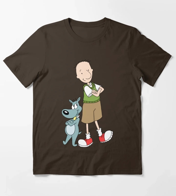 Doug Porkchop T-Shirt Brown