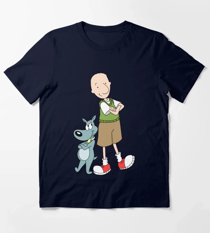 Doug Porkchop T-Shirt Navy