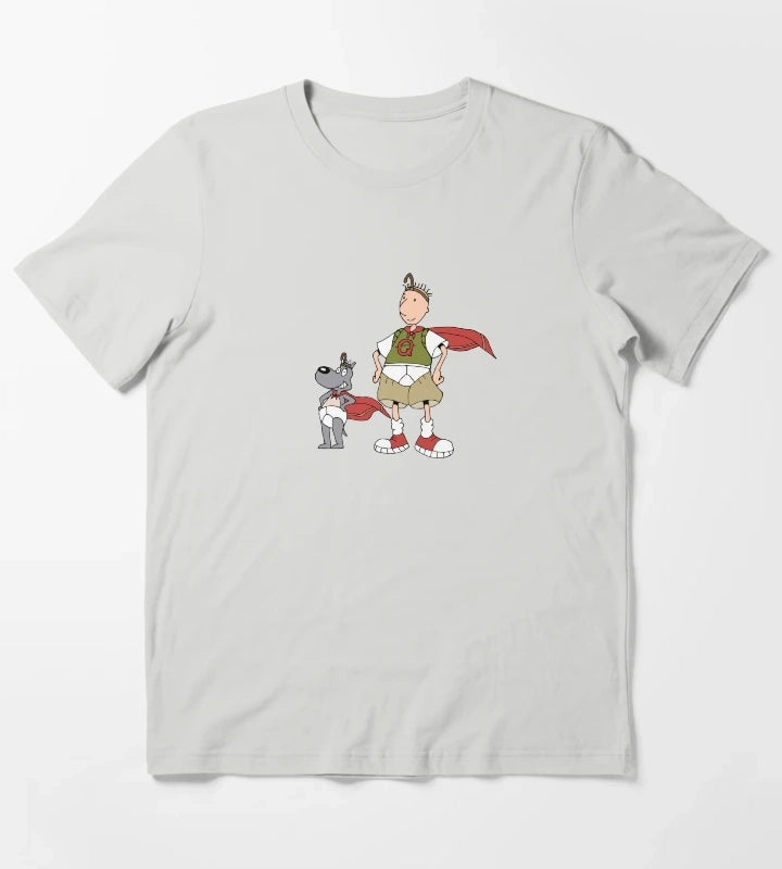 Doug Quail Man T-Shirt Light Grey